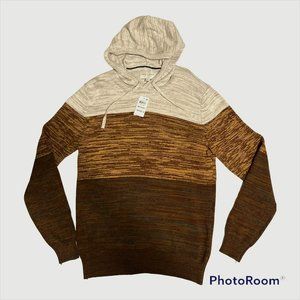 Sun + Stone Men's Color Blocked Hoodie - Medium